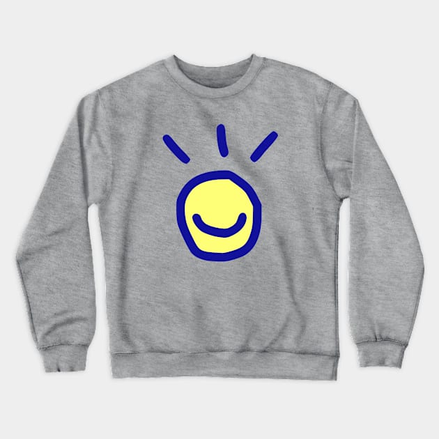 Toki Pona logo (linja pi pu lukin) Crewneck Sweatshirt by Toki Pona